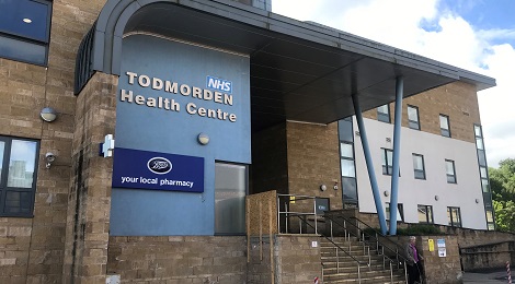 Exterior of Todmorden Health Centre